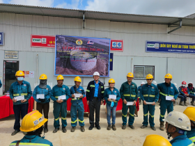 Lilama 18 sôi nổi phát động thi đua hưởng ứng Tháng Công nhân, Tháng hành động về An toàn vệ sinh lao động và Tháng vì An toàn thực phẩm năm 2025 - Chào mừng Đại hội Đảng các cấp.